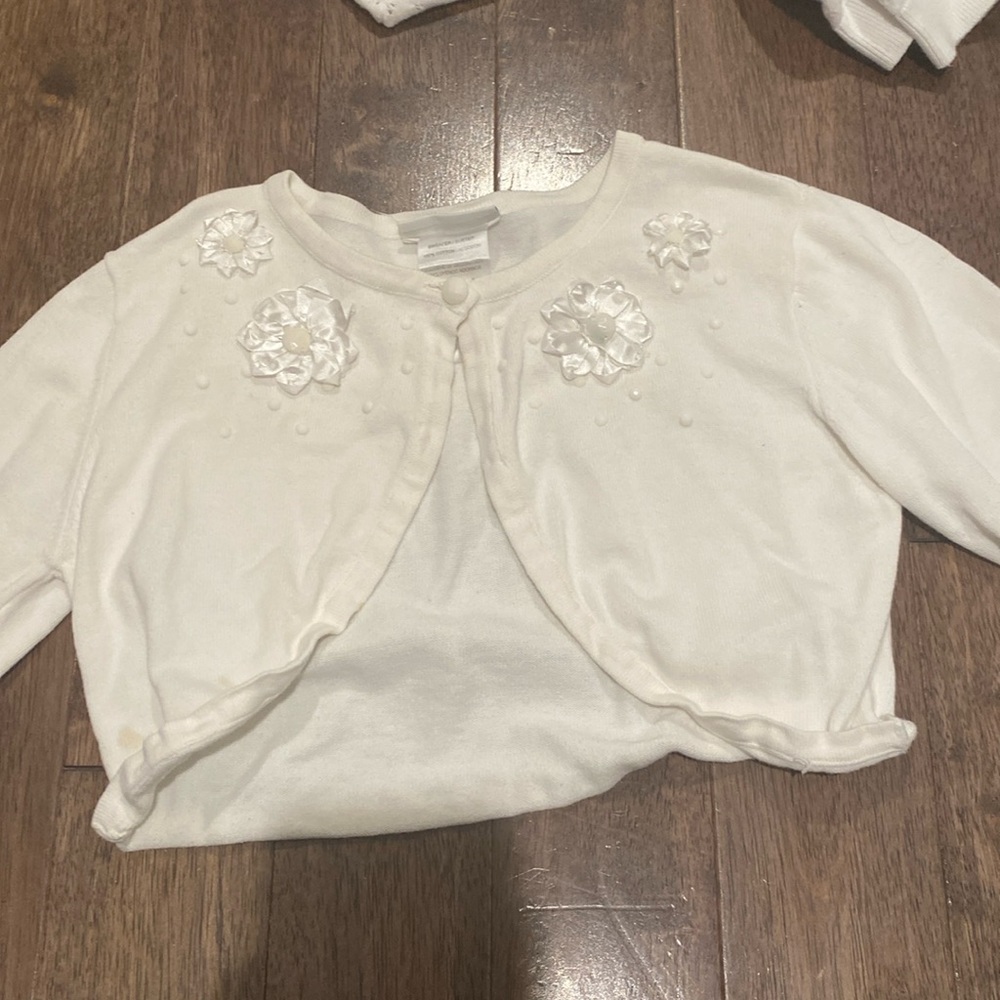 Formal white sweater